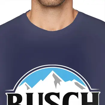 Busch Latte Vyrų Pagrindinio trumpomis Rankovėmis T-Shirt