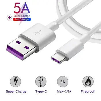 Naujas USB C 3.1 5A C Tipo Duomenų Kabelį, Skirtą 