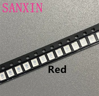 1000pcs/daug LED lemputė karoliukai raudona SMD 2835 0.2 W Super pabrėžti šviesos diodas