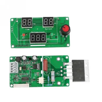 100A/40A Skaitmeninis LCD Dvigubas Impulso Kodavimo Vietoje Suvirintojas Mašina, Laiko Kontrolės Žalia Valdybos Modulis 