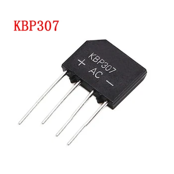 10VNT 3A 1000V KBP307 diodų tiltas lygintuvas KBP 307 galios diodų electronica componentes