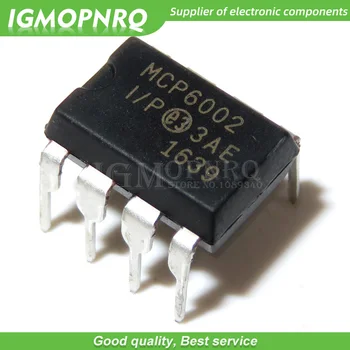 10vnt/daug MCP6002 MCP6002-I/P 1.8 V 1MHz DIP8 dual veiklos stiprintuvo naujas originalus kokybės užtikrinimo