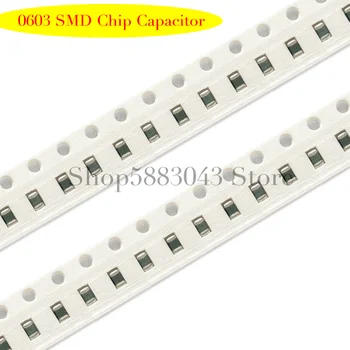 1nF 102 1% 50V 0402 C0G 100VNT/DAUG SMD Chip Kondensatorius