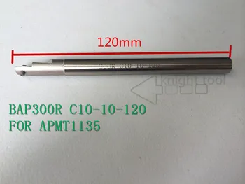1pcs Stačiakampio formos skersinės vertikalios frezavimo pjovimo juosta BAP300R C10-10-120-1T