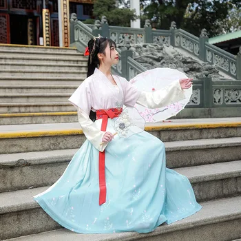 2020 m. Kinijos Stiliaus Tradicinis Moterų Kostiumai Han/tango/ming Dinastija Senovės Pasakų Klasikinio Šokio Spektaklis Hanfu Kostiumas DQL3117