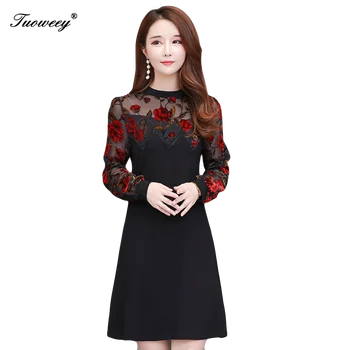 2020 M. Rudens Žiemos Plius Dydžio Raudoni, Tuščiaviduriai Iš Seksualios Suknelės Moterims, Elegantiškas Korėjos Bodycon Mini Suknelė Šalis Ilgomis Rankovėmis Vestidos
