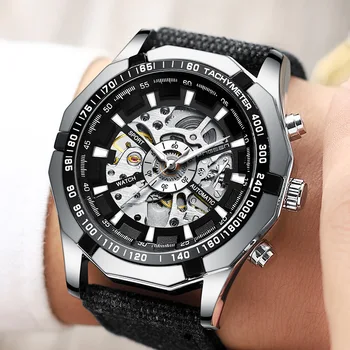 2020 Naujas Vyrų Mechaninė Automatinė Laikrodžius Prabanga Top Brand Vandeniui Žiūrėti Nerūdijančio Plieno Laikrodžiai Vyrams Reloj Hombre
