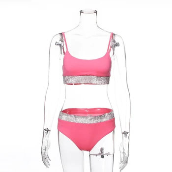 2020 Seksualus maudymosi kostiumėlį, maudymosi Kostiumėliai, Bikini Moterims Tiktų Dėvėti Paminkštintas Diržas Maudymosi Kostiumą, Brazilijos Plaukimo Kostiumas Vasaros Lady