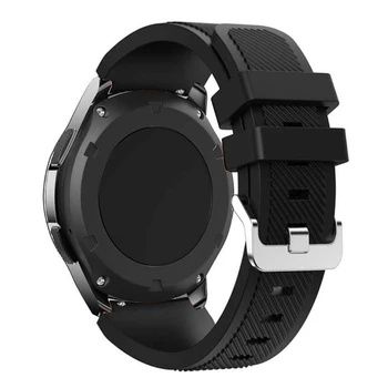 22mm Silikono dirželis -Amazfit GTR,Huawei Žiūrėti GT2(Pro),-Galaxy Watch3 Smart Watch europos sąjungos oficialusis pačios Apyrankės Apyrankės
