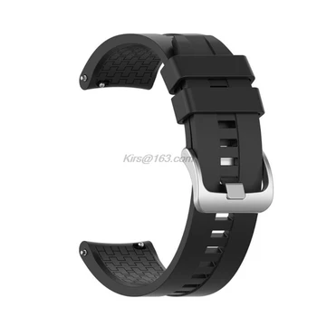 22mm Silikono Watchband Sporto Riešo Dirželis HUAMI Amazfit VTR 47mm Smart Žiūrėti