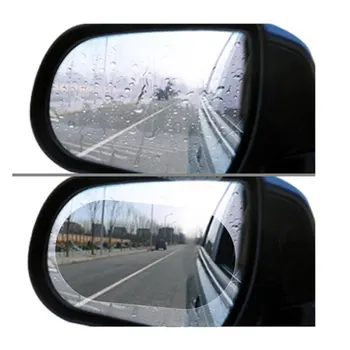 2vnt Automobilio galinio vaizdo veidrodis atsparus vandeniui ir anti-rūko filmas Peugeot 206 207 208 301 307 308 407 408 508 607 2008 3008 4008 5008