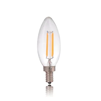 2W 4W,LED, Kaitinamosios Lemputės,Liustra Žvakė Stiliaus,E12 E14 Bazės,Šilta Geltona(2200K),110V 220VAC,Retro Dekoratyvinės Lempos