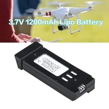 3Pcs), 3,7 V 1200mAh Lipo Baterija su Krovikliu Vienetų Kabelis E58 JY019 RC Drone Atsarginės Dalys Pakeisti Įkraunamas Baterijas