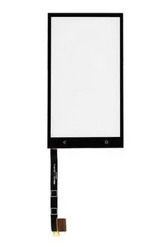 4.7 colių HTC M7 801e One Touch Ekranas skaitmeninis keitiklis Priekinio Stiklo Objektyvo Jutiklių Skydas Juodos Spalvos, Su lipnia juosta