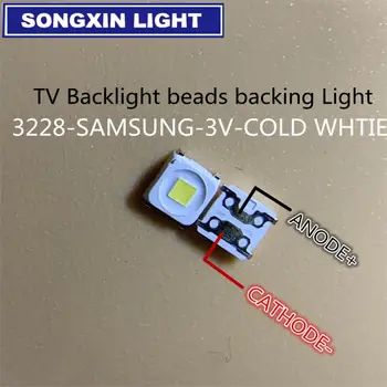 500pcs specialus LED Apšvietimas Flip-Chip LED 1.5 W 3V 3228 2828 SPBWH1322S1KVC1BIB Cool white TV Taikymas SAMSUNG