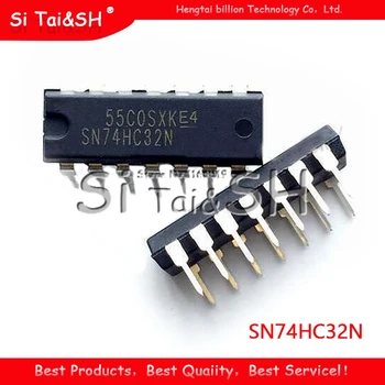 5VNT SN74HC32N SN74HC32 DIP14 CINKAVIMAS 74HC32N 74HC32 naujas originalus