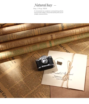 7pcs/set Nostalgiškas Senų anglų Laikraštis Europos Stiliaus 52*75cm Fotografijos Fono Popieriaus fotostudija Papuošalai Rekvizitai