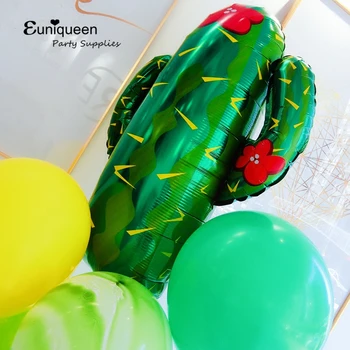 8pcs Euniqueen Balionų Šalis Kaktusas aliumininiai balionai gimtadienio balionai-didmeninė vaikų žaislai