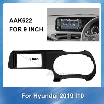 9 colių Automobilinis Auto Multimedia grupė DVD pultas, skirtas Hyundai I10 2019 Skydelis Bezel Apdaila Fasciją Rėmo Mount kit 