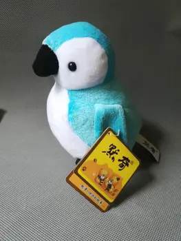 Animacinių filmų pingvinas pliušinis žaislas apie 16cm mėlyna pingvinas minkštos lėlės vaiko žaislas gimtadienio dovana h0985