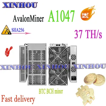 Asic Bitcoin miner Avalon A1047 37T SHA256 BTC BCH miner geriau nei AvalonMiner 1026 AntMiner S9 S17 S17e T17e M20S M21S T3 T2T