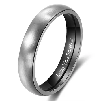 Asmeninį Žiedai, Nerūdijančio Plieno Individualų Išgraviruotas Jūsų Vardas Tekstai Piršto Žiedai, Moterų Papuošalai, Aksesuarai