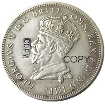 Australija 1927 Sidabro Padengtą Kopijuoti Monetas