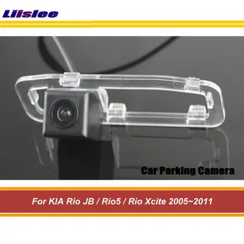 Automobilių Galinis Atgal Žiūrėti Atbulinės eigos Kamera Skirta KIA Rio JB/Rio5/Xcite 2005-2011Reverse galinio vaizdo Stovėjimo AUTO HD 