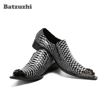 Batzuzhi italų Stiliaus vyriški Batai Oxfords Oficialų Odos Suknelė Bateliai Vyrai Nurodė, Kojų Asmenybė Šaliai ir Verslo Avalynę!