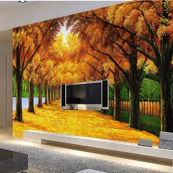 Beibehang 3D photo Didelės sienos popieriaus, medžio, tv foną, sienos tapetai, sofa foną gyvenimo kambario sienos popieriaus