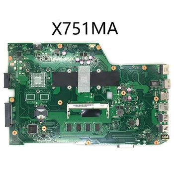 CA Plokštė REV2.0 ASUS K751M K751MA X752M X751MD nešiojamojo kompiuterio Motininės Plokštės bandymą N3530 4 šerdys 2 GB RAM