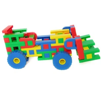 Children 'S Švietimo Blokai, Įterpti Plastiko Blokai Anksti Asamblėjos Žaislai