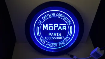 Chrysler Mopar Dalys RGB led Įvairių Spalvų belaidžio kontrolės alaus baras pub klubas neoninės šviesos ženklas Ypatingą dovaną