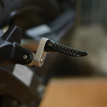 CNC Aliuminio Motociklo Galinio Nustatyti atramos kojoms Pėdų peg Pėdos Poilsio Vinys Pedalo Už Ducati Scrambler