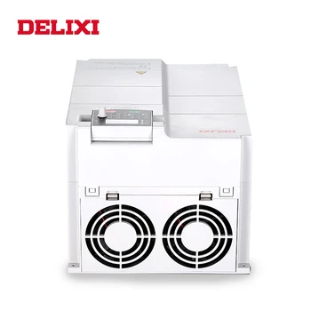 DELIXI 1,5 KW VFD 2.2 KW 3KW 220V/380V vieną trijų fazių efektyviosios keitiklis