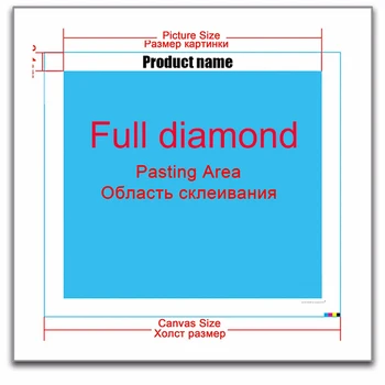 Diamond Tapyba Visą Gręžimo kvadratinių/apvalus rusijos Saulėgrąžų Mozaika 