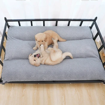 Drėgmei atsparus storio šuo namuose žiemą ilgai miegoti ne žlugimo pet žygiuoja lova reguliuojamas kėlimo nerūdijančio plieno šunų veislynas
