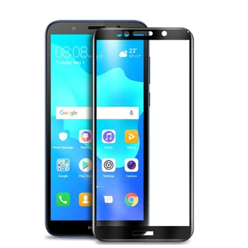 Grūdintas Stiklas Huawei Y5 Premjero 2018 Y5 lite 2019 Pilnas draudimas 9H Apsauginės plėvelės Ekrano apsaugos DUA-L22 DUA-LX3 Garbę 7S