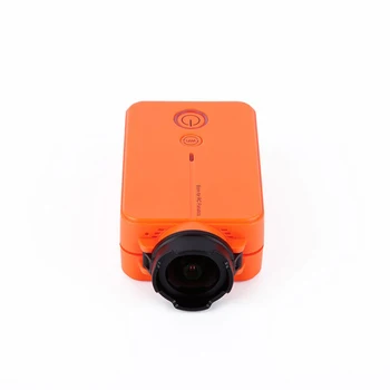 HD 1080P vaizdo Kamera lengvas Dėvėti-įrodymas, Patvarus Orange 