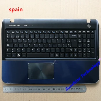 Ispanija išdėstymo Nauja samsung SF510 SF511 klaviatūra su touchpad palmrest SP BA75-02724D