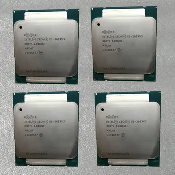Ištraukė Xeon E5-2663 V3 Serverio cpu 2.8 G 25M 10Core 10 Siūlai LGA2011-3 Procesorius