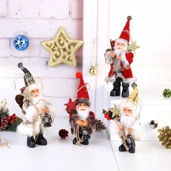 Kalėdų Senelio Lėlės Žaislas, Kalėdiniai Papuošalai, Namų Kalėdų Eglutės Papuošalus Kalėdų Dovana