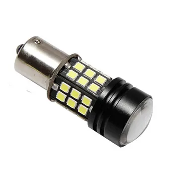 Klaidų 1156 Lizdą 360 Laipsnių Projektoriaus Objektyvas LED Atsarginės Atbulinės šviesos R5 Žetonų Pakeisti Lemputę Buick Excelle