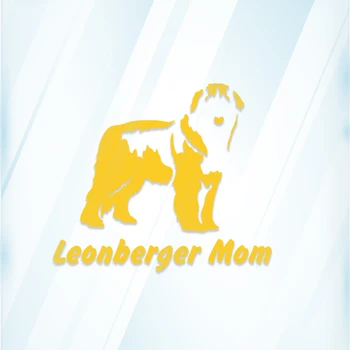 Leonberger Mama Lipdukas Mirti Iškirpkite Vinilo - leo kompiuterio lipdukas 6 colių