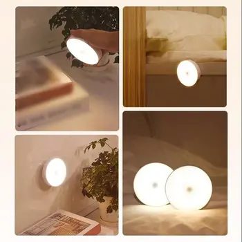 Mažas Smart Indukcijos Naktį Lempos Senser Protingas naktinė lempa LED Šviesos Įkrovimo Kontrolės Kūdikio Miegamojo Kambarį
