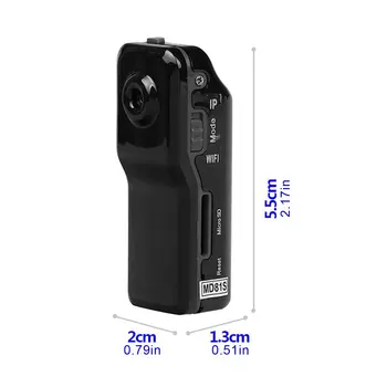Md81s Kamera Hd Wifi Mini Nuotolinio Stebėjimo Namų P2p Kamera Smulkaus Tinklo Kameros