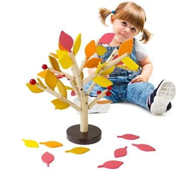 Mediniai Žaislai Lapai Modelių Diegimas Žaislai Modelis Medžių Rašybos Žaidimai, Žaislai, Dovanos Vaikams