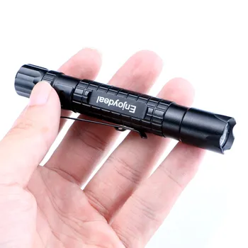 Mini Penlight Įrašą Kišenėje 1000LM Degiklį naudoti 1 x AAA baterija