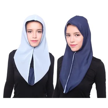 Musulmonų Hijab Ramadanas Maldos, Moterų Headwrap Šalikas Amira Galvos Apdangalai Jilbab Arabų Islamo Pilnas Draudimas Skara Bžūp