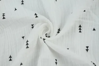 Mylb Medvilnė Modelis Dvigubą Marlę Minkšto Audinio 135cm plotis kūdikių antklodė siuvimo audinys 1 skaitikliai